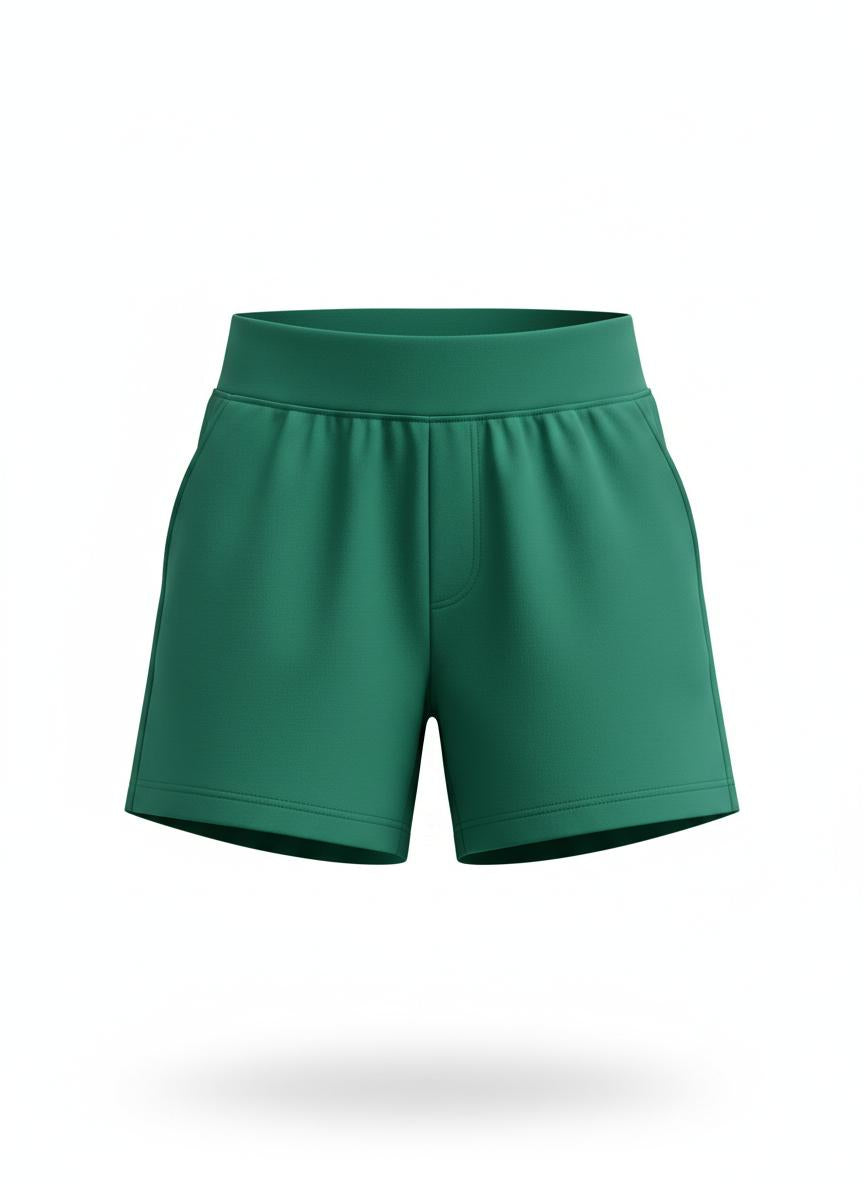 Women's Tennis Shorts with a High-Rise Boxy Cut